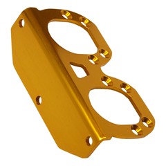 Bracket, Dual Catch Can GV/V2, GOLD