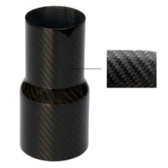 Carbon Fiber Transition, 2.0-2.5", CF