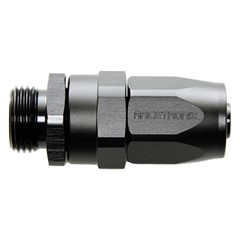 Hose Fitting, Rubber -8 AN ORB Male, Black