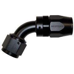 Hose Fitting, Rubber 60° -10 AN JIC Female, Black
