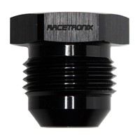 Flare Plug, -10 AN JIC Male, Black