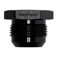 Flare Plug, -16 AN JIC Male, Black