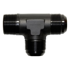 TEE, NOR -16 AN JIC Male » 1" NPT Male, Black