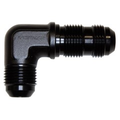 Bulkhead 90°, -10 AN JIC Male, Black