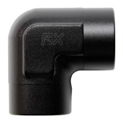 90° Fitting, 1/2" Female NPT Elbow, BLK