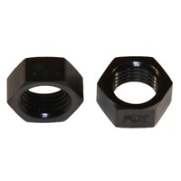 Bulkhead Nut -3AN, AL BLACK Bulkhead Nut -3AN, AL BLACK
