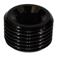 Internal Pipe Plug 3/8" MPT, Black