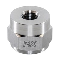 Weld Bung, 1/8" FPT, Hex, Aluminum Weld Bung, 1/8" FPT, Hex, Aluminum