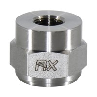 Weld Bung, 1/8" FPT, Hex, Mild Steel