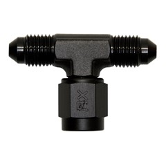 TEE, SOS -3 AN JIC Male » Female Swivel, Black