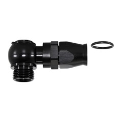 Banjo PTFE Hose End, -10 AN ORB Male, Low Profile