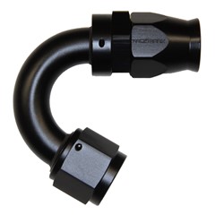 Fitting, PTFE 150° -10 AN JIC Female, Black