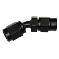 Fitting, PTFE 30° -3 AN JIC Female, Black