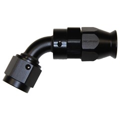 Fitting, PTFE 60° -6 AN JIC Female, Black