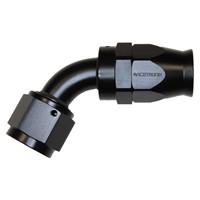 Fitting, PTFE 60° -10 AN JIC Female, Black