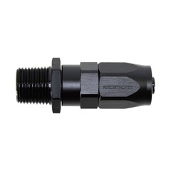 Fitting, Rubber -6 » 3/8" MPT, BLACK