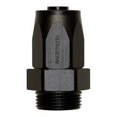 Hose Fitting, Rubber -8 AN to M22x1.5 Male, Black