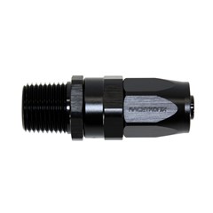 Fitting, Rubber -8 » 1/2" MPT, BLACK