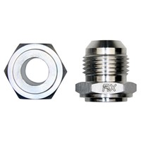 Weld Bung, -10 AN JIC Male, Hex Aluminum Weld Bung, -10 AN JIC Male, Hex Aluminum