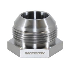 Weld Bung, -20 AN JIC Male, Hex Mild Steel