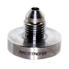 Weld Bung, -3 AN JIC Male, Round Stainless