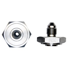 Weld Bung, -3 AN JIC Male, Hex Stainless Steel
