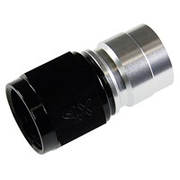 Fitting, PTFE -10AN Female Crimp - BLACK