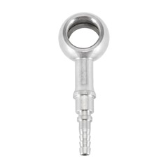 PTFE Crimp End, Banjo 10mm, SS