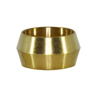 Olive, AN6 / 3/8", Brass