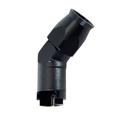 Fitting, PTFE 45° -10 Hose to 1/2" Quick Connect Female, CL