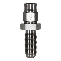 Fitting, PTFE -3>-3JIC Male Bulkhead, SS