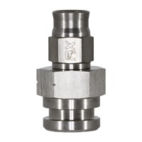 Fitting, PTFE -3 > 10x1.0 FBF, SS