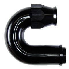 Fitting, 180° PTFE -8 Hose to 3/8" (10mm) Quick-Connect Female, CL
