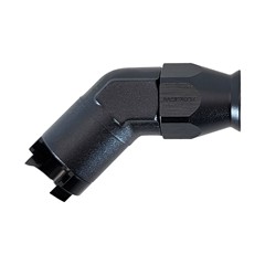 Fitting, PTFE 45° -8 Hose to 1/2" Quick-Connect Female, CL