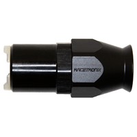 Fitting, PTFE -8 Hose to 5/16" (8mm) Quick-Connect Female