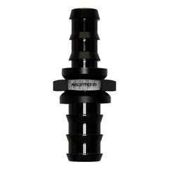 Push-Lock Barb Joiner, -10 AN to -12 AN, Black