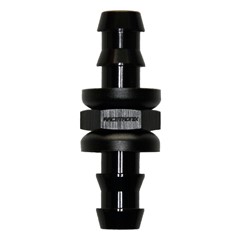 Push-Lock Barb Joiner, -6 AN > -6 AN, Black