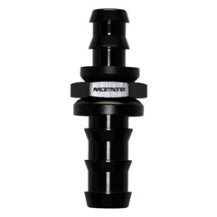 Push-Lock Barb Joiner, -8 AN to -10 AN, Black
