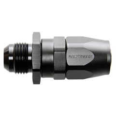 Hose Fitting, Rubber -10 AN to -10 AN JIC Male, Black