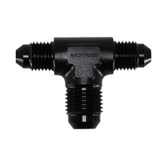 TEE, 2 x -4 AN 1 x -6 AN JIC Male, Black