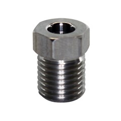Tube Nut, 3/8"-24 Stainless