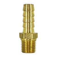 3/8" Multi Barb » 3/8" NPT - BRASS