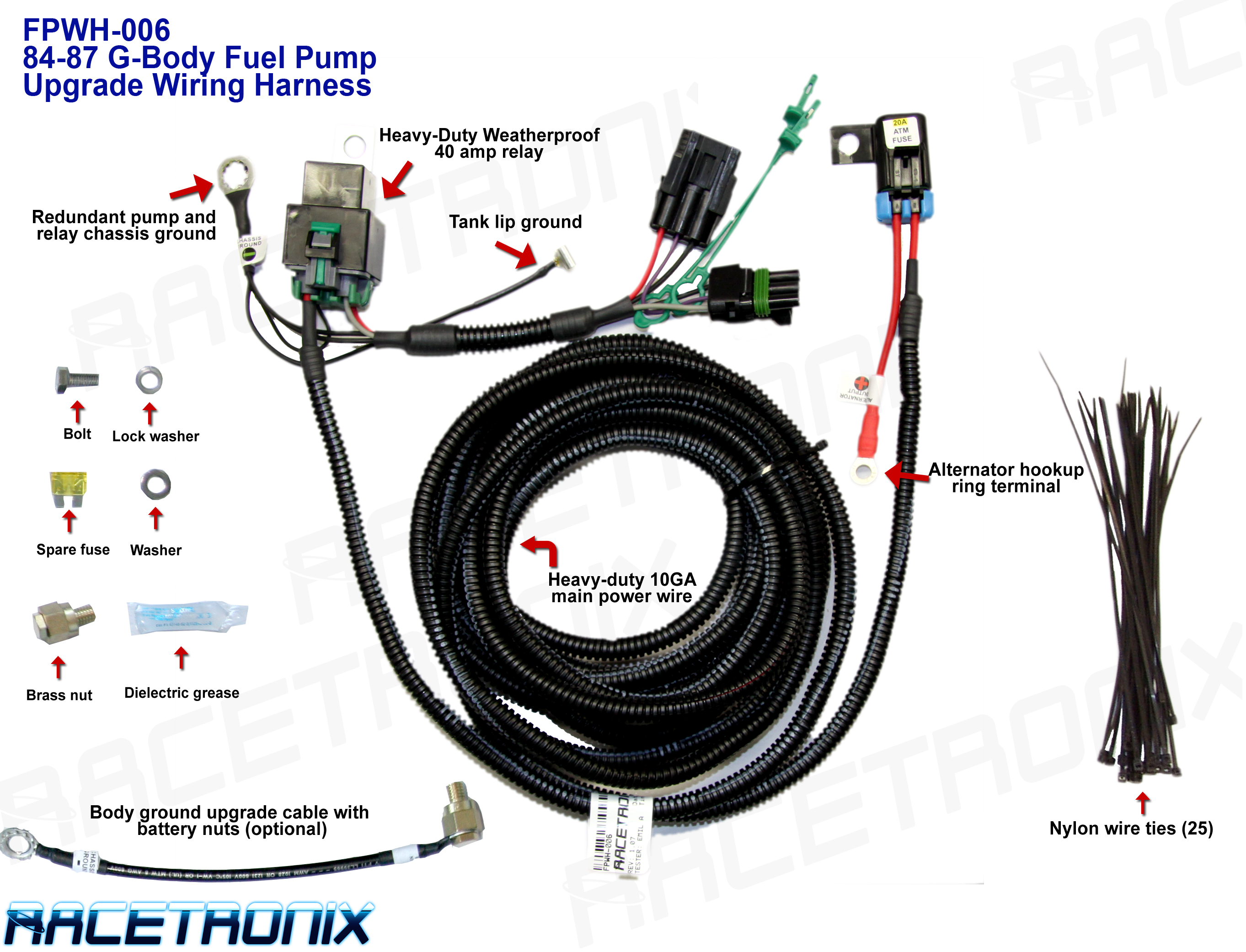 G7 Fuel Pump Wiring Harness