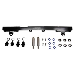 Fuel Rails, Billet Alm, Toyota 2JZ, BLK