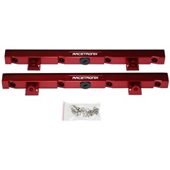 Fuel Rails, Billet Aluminum, LS1 - RED