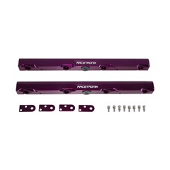Fuel Rails, High-Flow Aluminum, LS2 - Titanium Gray