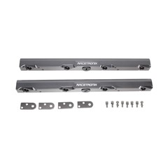 Fuel Rails, High-Flow Aluminum, LS2 - Titanium Gray