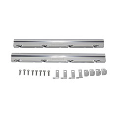 Fuel Rails, High-Flow Aluminum, LS3 - Silver