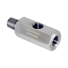 Hex Manifold, 1 x BSPM, 2 x NPTF, 1 x BSPF, SS