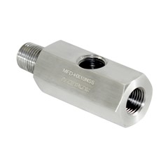 Hex Manifold, 1 x 1/8" NPTM to 3 x 1/8" NPTF, SS